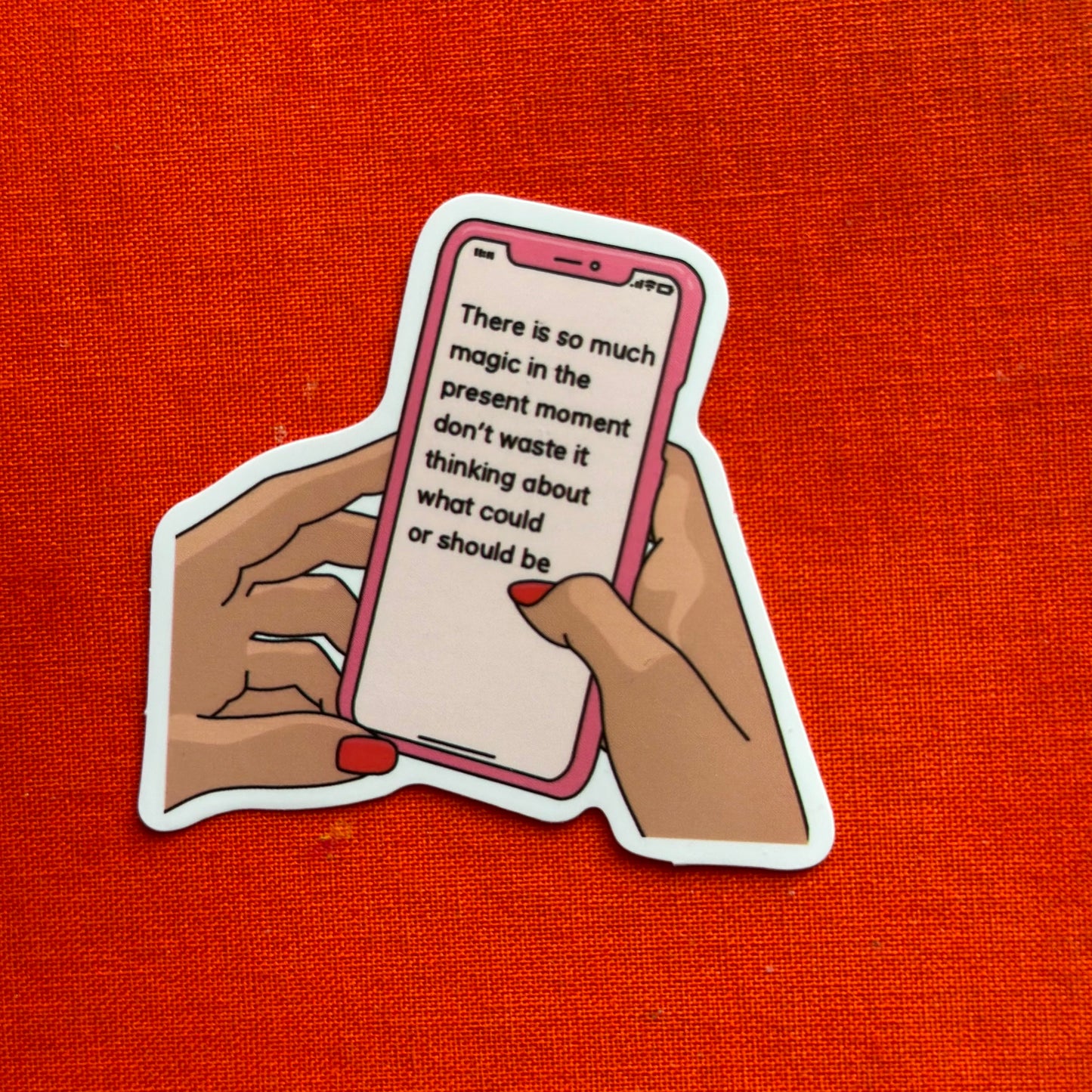 Present Moment Magic | Matte Finish Sticker