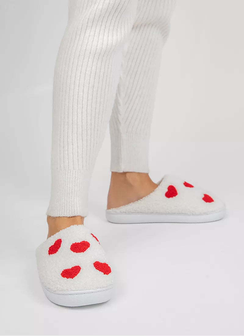 Heart Slippers for Women