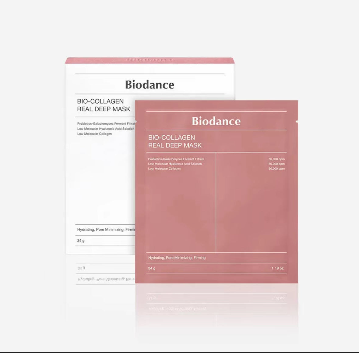 Biodance Bio-Collagen Real Deep Mask - Pack of 4, Skincare