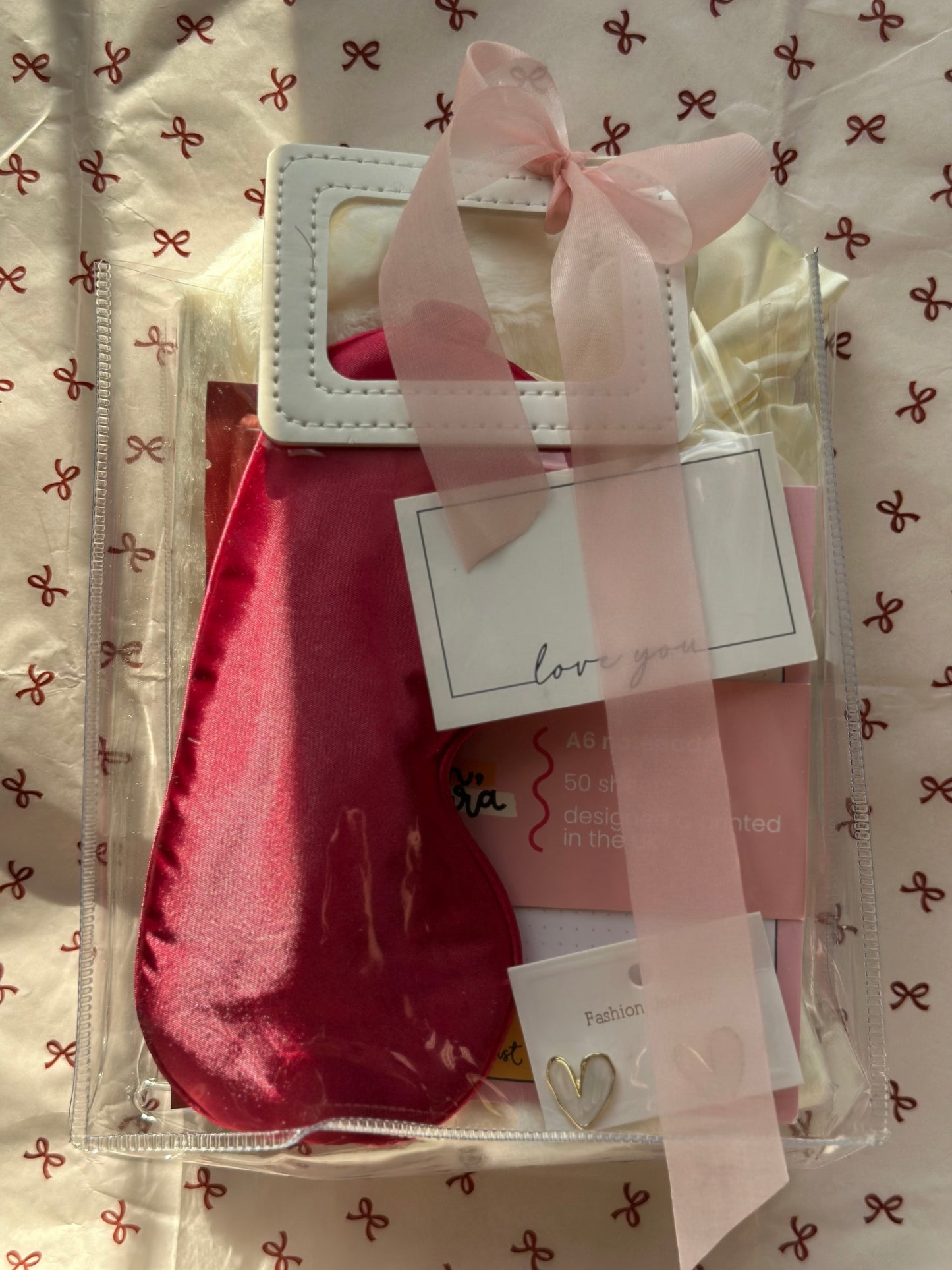 Valentine Mini Red Hamper for Her - Perfect Gifts for Her
