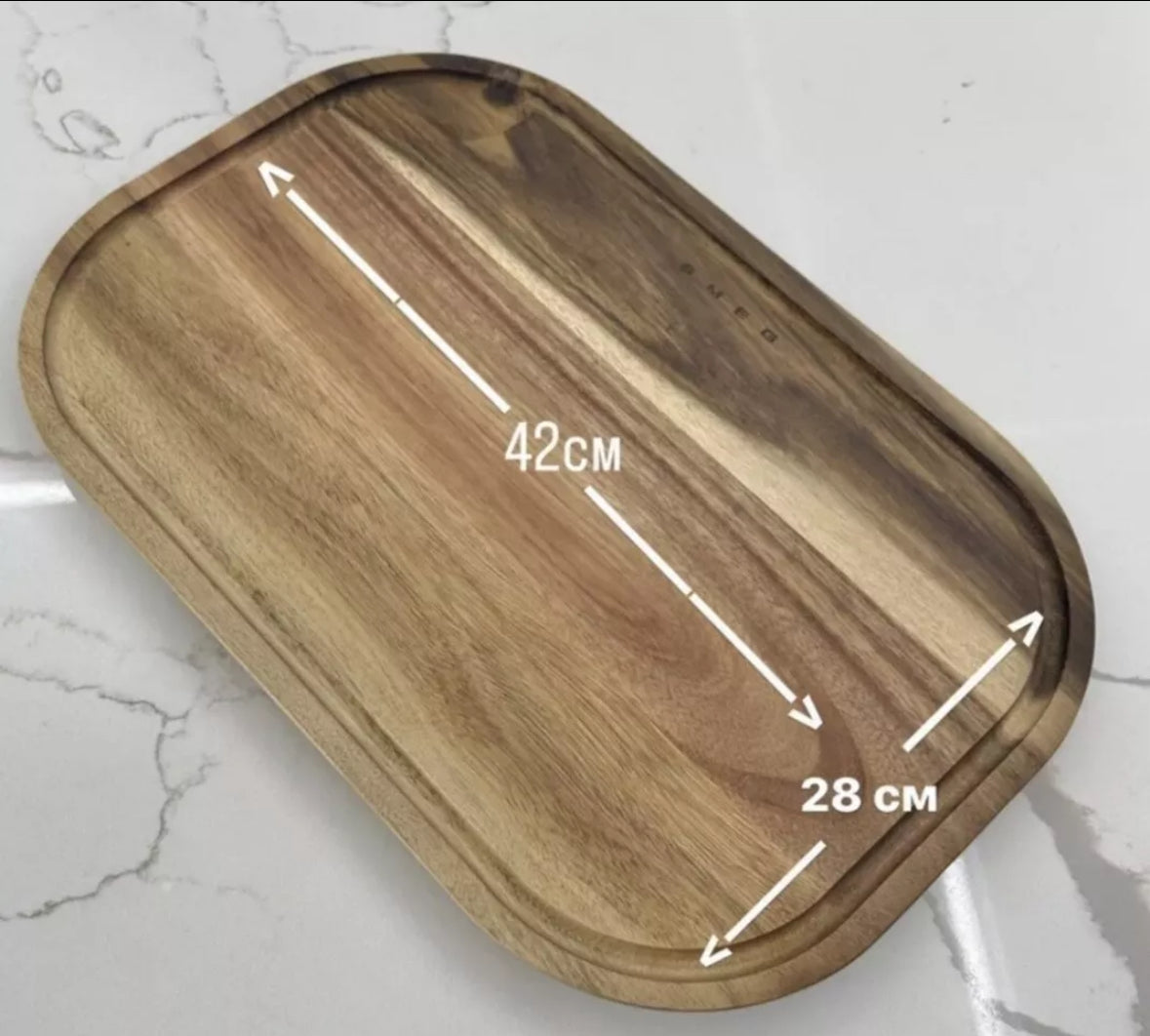 Smeg Acacia Beech Wood Chop Board
