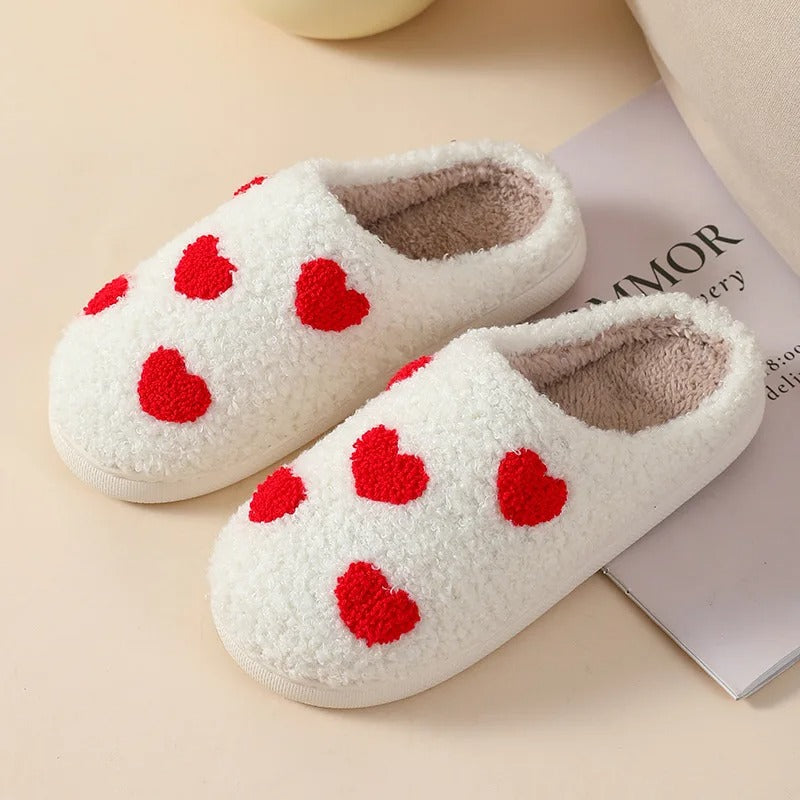 Heart Slippers for Women
