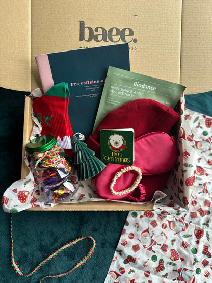 Merry & Mindful Box | The Christmas Eve Cozy Kit | Christmas gift hamper
