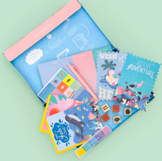 Papergang 'Just Keep Swimming' Stationery Box