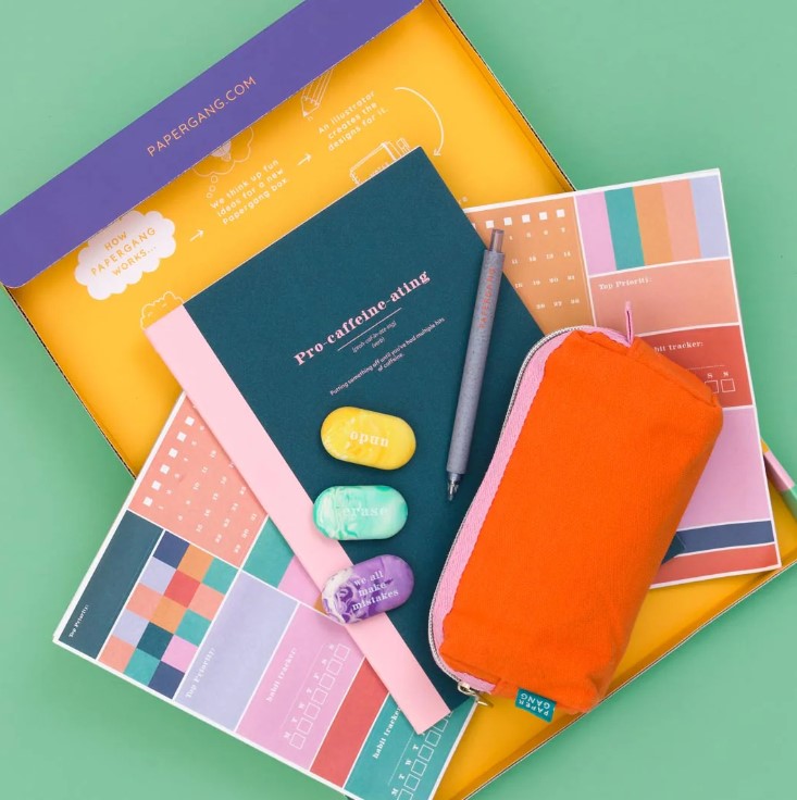 Papergang 'Bright Ideas' Stationery Box