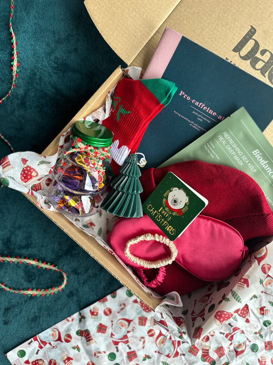 Merry & Mindful Box | The Christmas Eve Cozy Kit | Christmas gift hamper