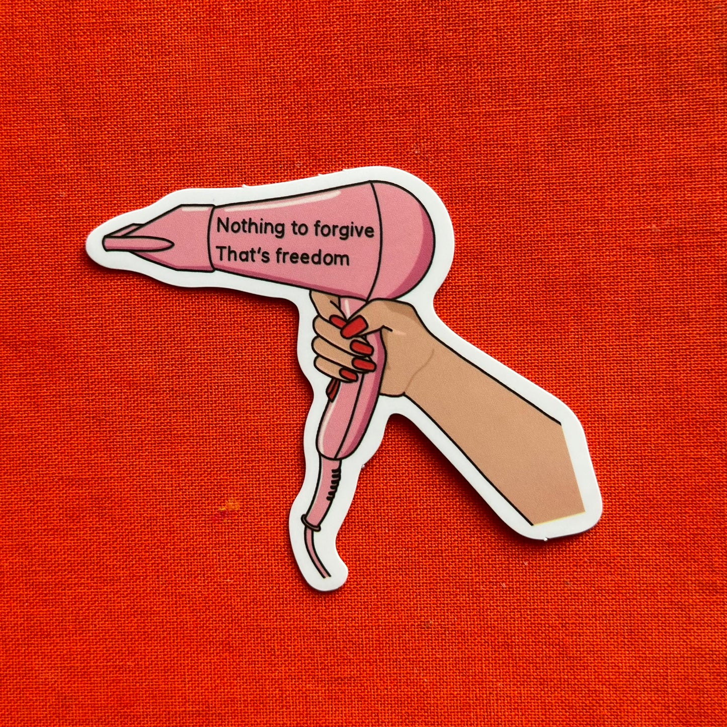 Nothing To Forgive  | Matte Finish Sticker