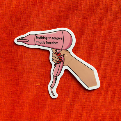 Nothing To Forgive  | Matte Finish Sticker