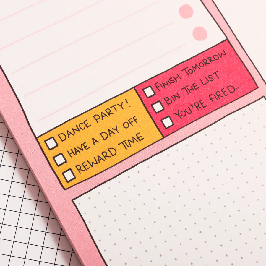 A5 Notepad - Daily Planner - It's A Plan