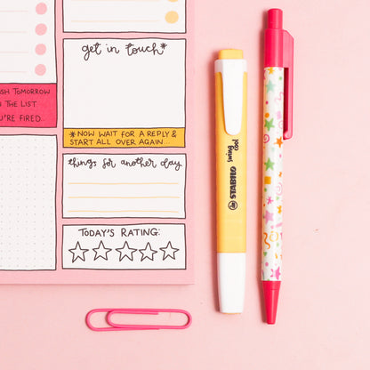 A5 Notepad - Daily Planner - It's A Plan