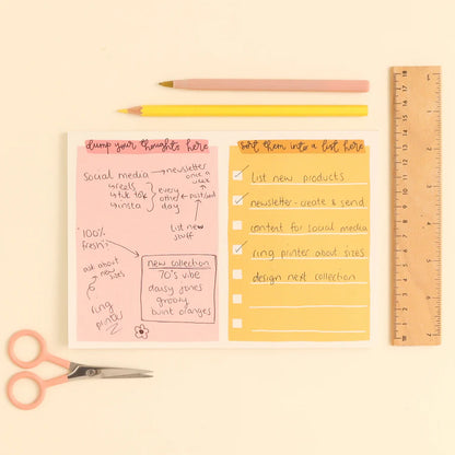 A5 Notepad - Organise Your Thoughts