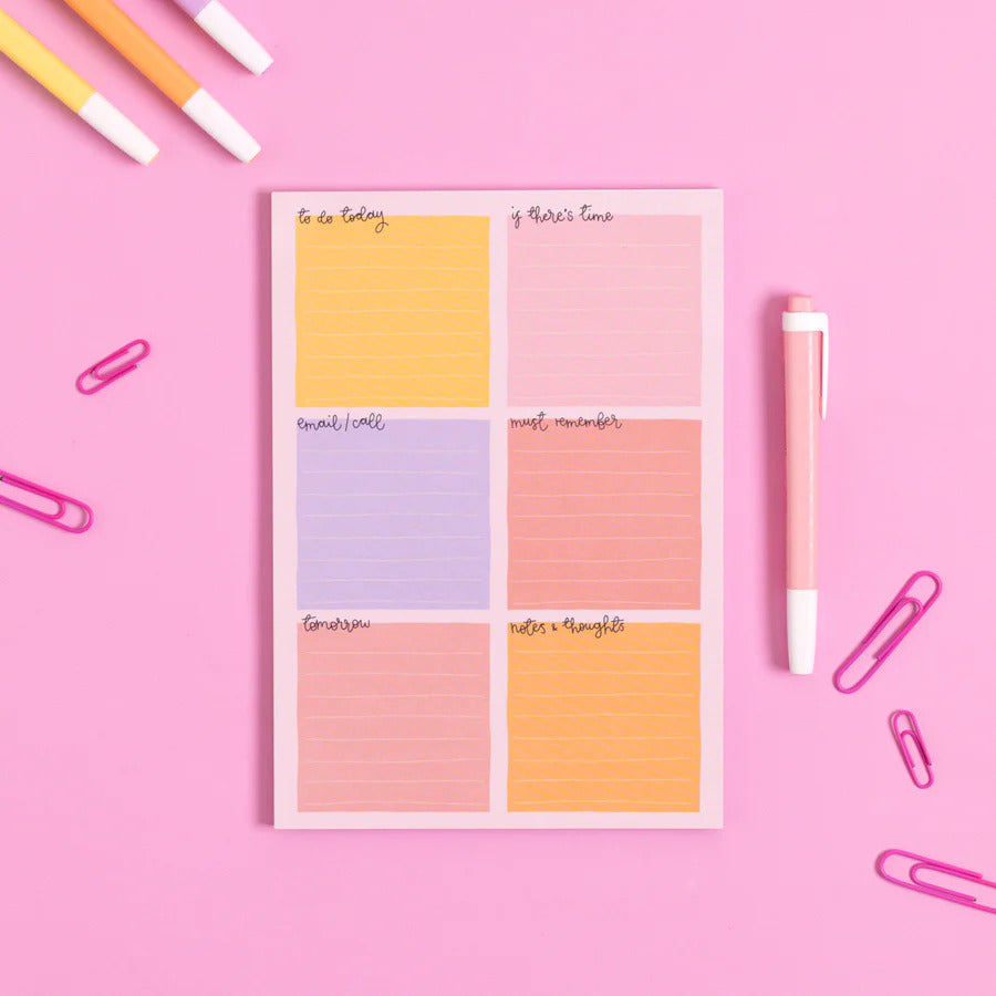 A5 Notepad - Candy Daily Planner