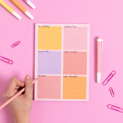A5 Notepad - Candy Daily Planner