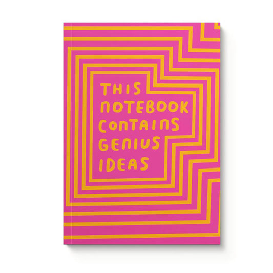 This Notebook Contains Genius Ideas Notebook