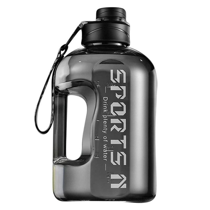 2.7l Water Bottle For Hiking Fitness Camping Outdoor Gym