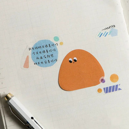 Want To Be With You Blob Sticky Notes