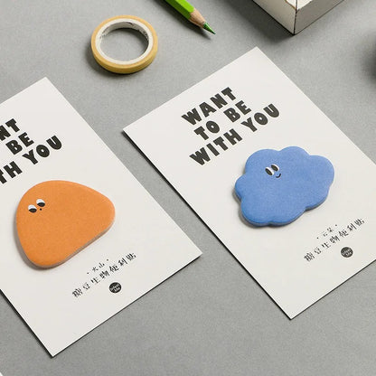 Want To Be With You Blob Sticky Notes