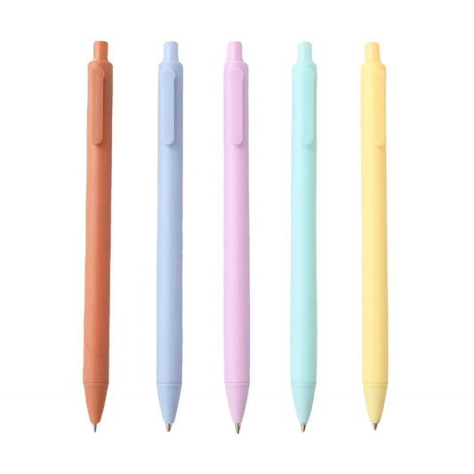 Set of 5 Cute Korean Ballpoint Pens