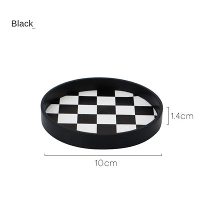 Nordic Ins Black and White Tea Coaster