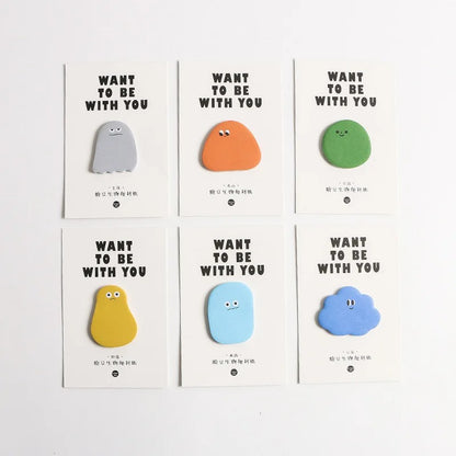 Want To Be With You Blob Sticky Notes