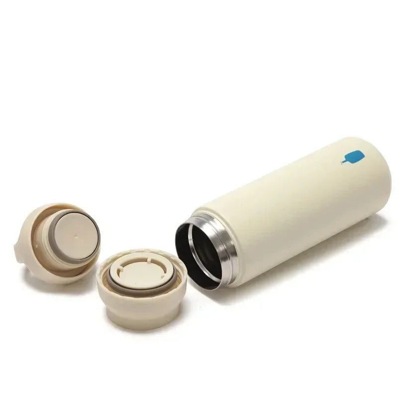 Blue Bottle Day-off Tumbler | White Stainless Steel Insulated Water Bottle