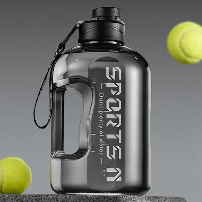 2.7l Water Bottle For Hiking Fitness Camping Outdoor Gym